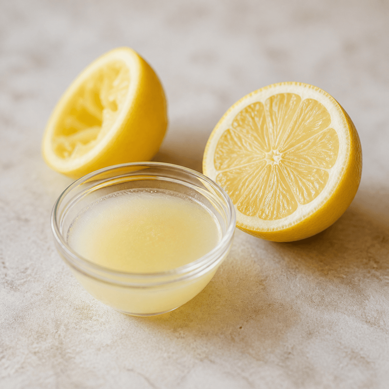 Citronsaft, friskpresset